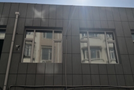 吉林水协隐私玻璃窗膜室外效果展示